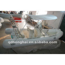 CE rib520 Fiberglas mit pvc oder Hypalon Schlauchboot 60 PS Motor